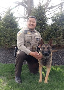 Deputy Tsering  K9 Dorjee